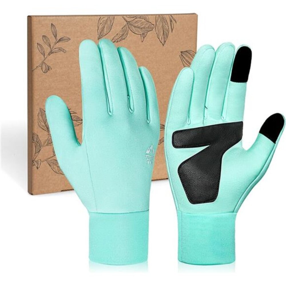 RIGWARL Thin Fleece Gloves for Cold Weather, Early Winter Glove Men Women with